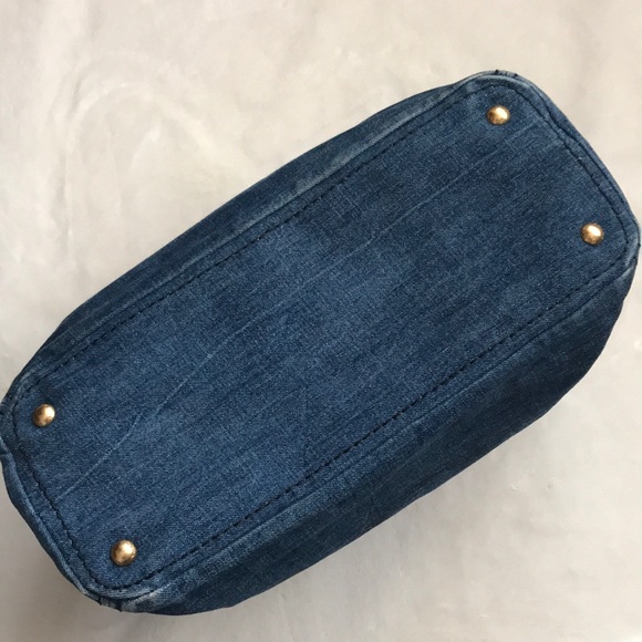 Authentic Prada Denim Tote Bag - Picture 4 of 16
